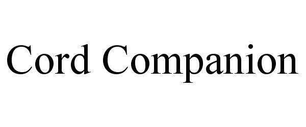 Trademark Logo CORD COMPANION