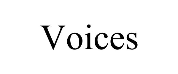 Trademark Logo VOICES