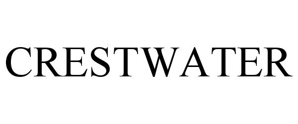 Trademark Logo CRESTWATER