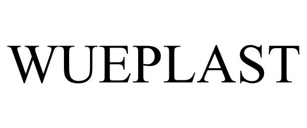 Trademark Logo WUEPLAST