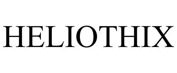 Trademark Logo HELIOTHIX