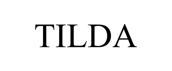 Trademark Logo TILDA