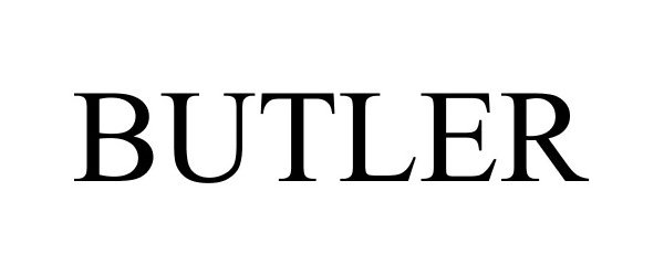 Trademark Logo BUTLER