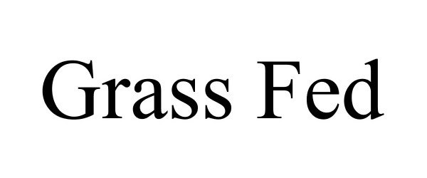 Trademark Logo GRASS FED