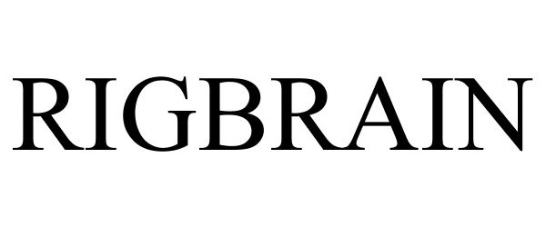 Trademark Logo RIGBRAIN