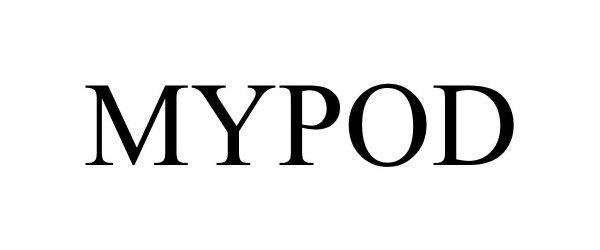 Trademark Logo MYPOD