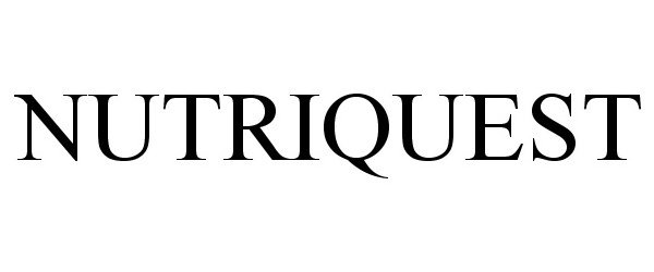 Trademark Logo NUTRIQUEST