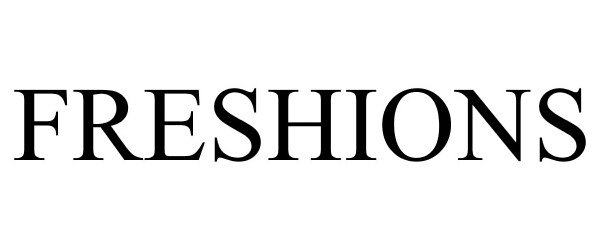 Trademark Logo FRESHIONS