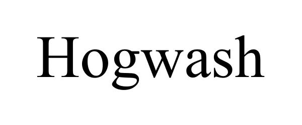 HOGWASH