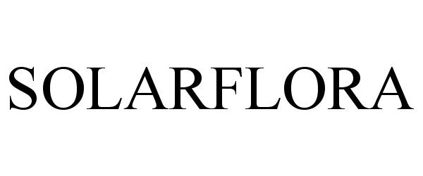 Trademark Logo SOLARFLORA