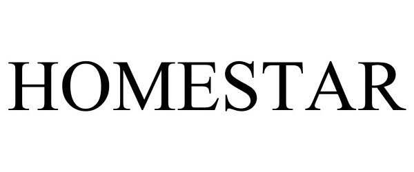 Trademark Logo HOMESTAR