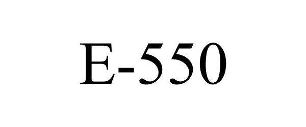 Trademark Logo E-550