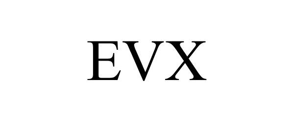 Trademark Logo EVX