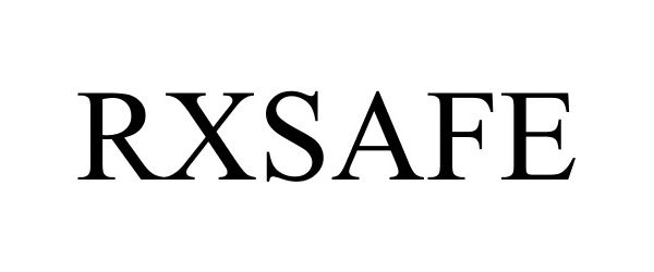 Trademark Logo RXSAFE