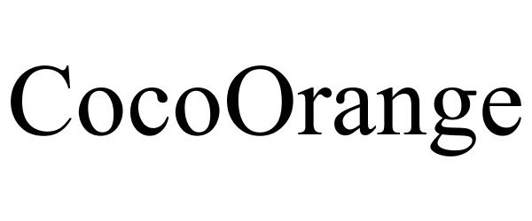 Trademark Logo COCOORANGE