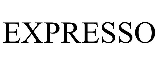 Trademark Logo EXPRESSO