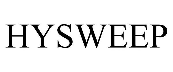 Trademark Logo HYSWEEP