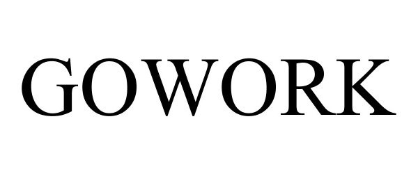 Trademark Logo GOWORK