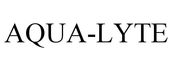 Trademark Logo AQUA-LYTE