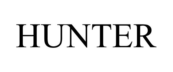 Trademark Logo HUNTER