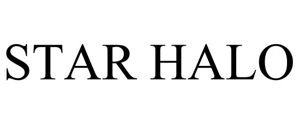 Trademark Logo STAR HALO
