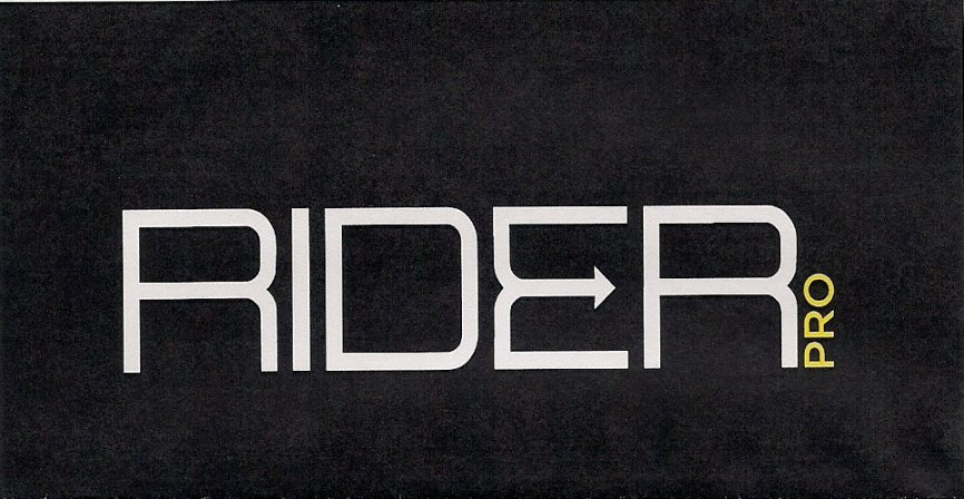 Trademark Logo RIDERPRO