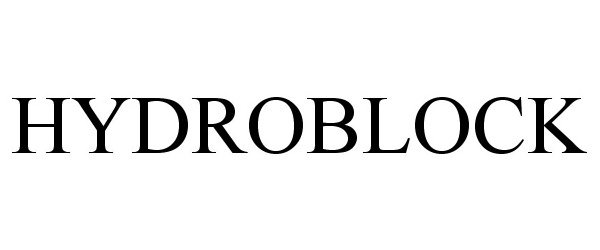 Trademark Logo HYDROBLOCK