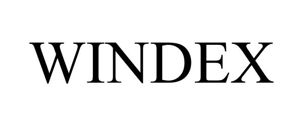 Trademark Logo WINDEX