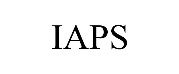 Trademark Logo IAPS