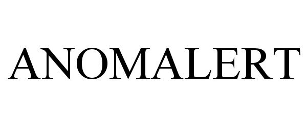 Trademark Logo ANOMALERT