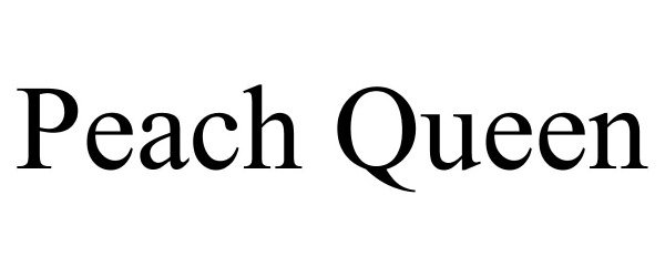 Trademark Logo PEACH QUEEN