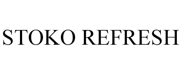 Trademark Logo STOKO REFRESH