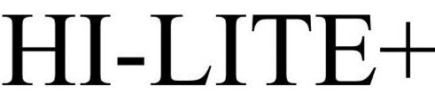 Trademark Logo HI-LITE+