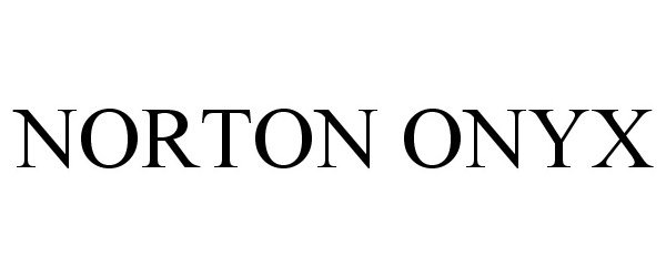 Trademark Logo NORTON ONYX