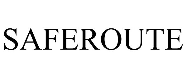 Trademark Logo SAFEROUTE