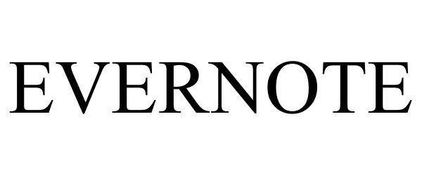 Trademark Logo EVERNOTE