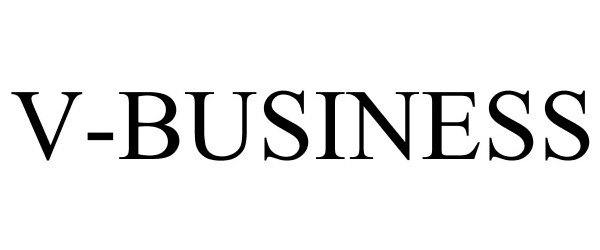 Trademark Logo V-BUSINESS