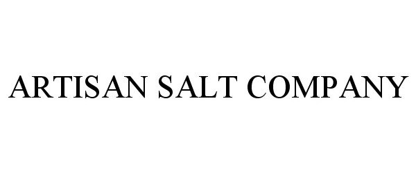  ARTISAN SALT COMPANY