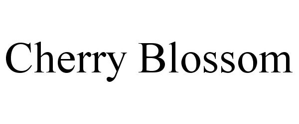 Trademark Logo CHERRY BLOSSOM