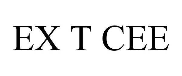 Trademark Logo EX T CEE