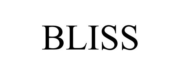 Trademark Logo BLISS