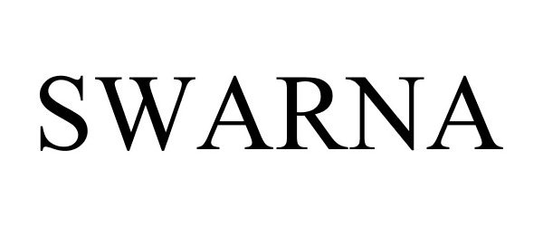 Trademark Logo SWARNA