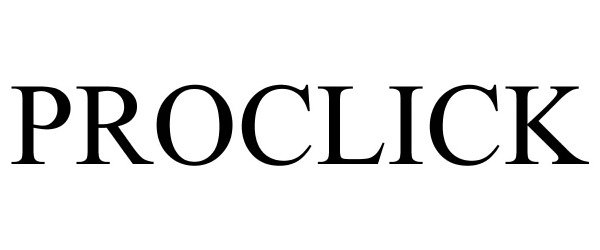 Trademark Logo PROCLICK