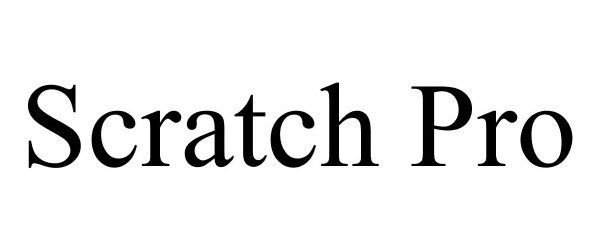 Trademark Logo SCRATCH PRO
