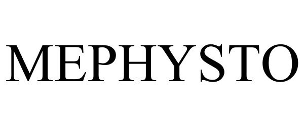 Trademark Logo MEPHYSTO