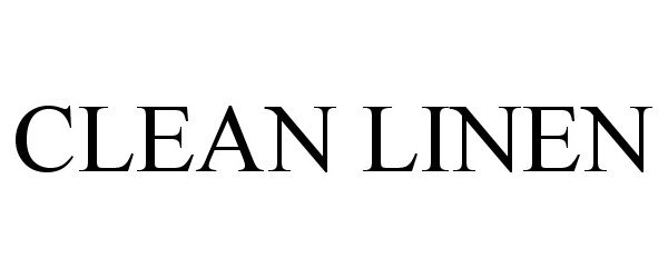 Trademark Logo CLEAN LINEN
