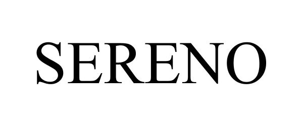 Trademark Logo SERENO