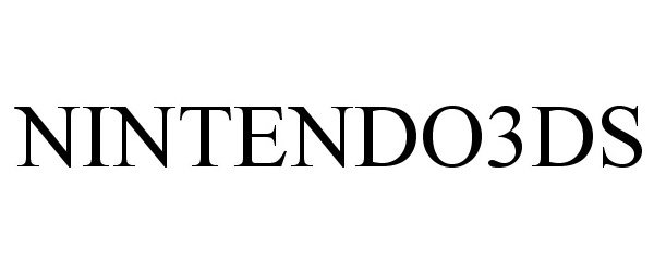 Trademark Logo NINTENDO3DS