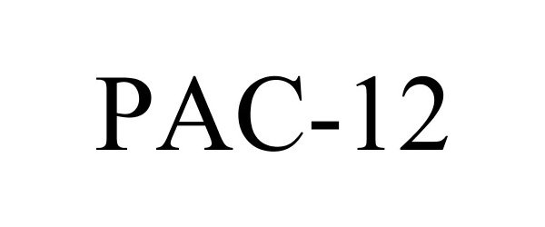 Trademark Logo PAC-12
