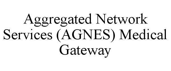  AGGREGATED NETWORK SERVICES (AGNES) MEDICAL GATEWAY